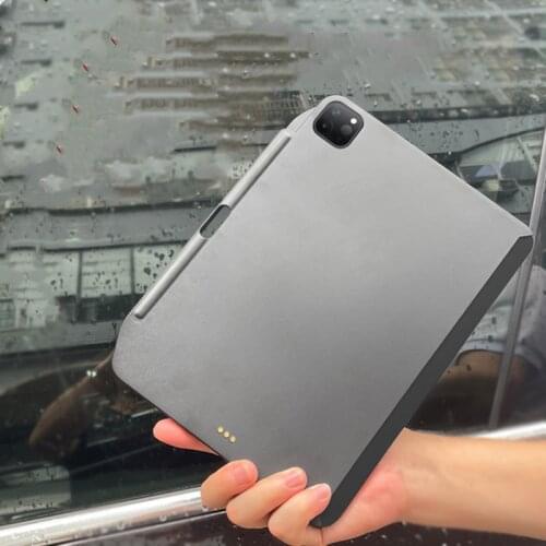 For Apple 2021 New iPad pro11 inch Rear Shell Magic Control Keyboard Protective Cover Single Rear Shell 12.9 inch Shell Pen Slot