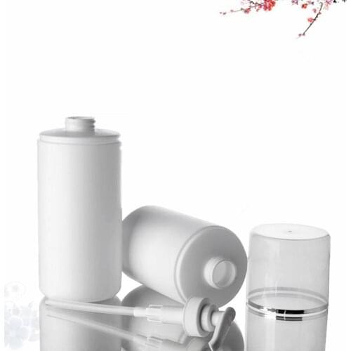 4Pcs 250/300/400/500ml Travel Lotion Cream Pump Storage Bottle Empty Dispenser Leakproof travelling shampoo Dispenser