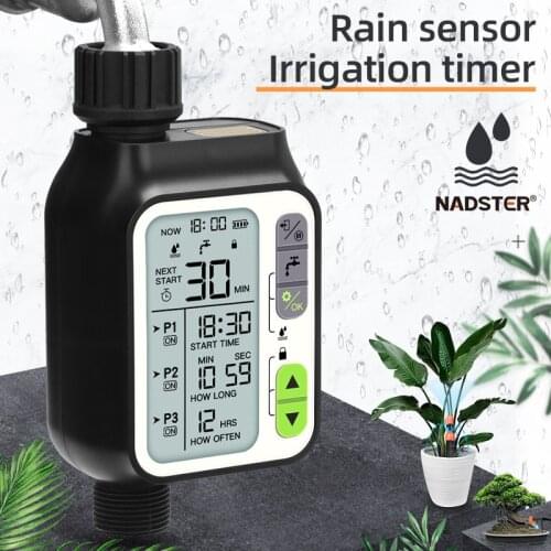 Rainwater induction garden timing irrigation device atomized micro-spray/drip irrigation irrigation system kit 20-25 sets