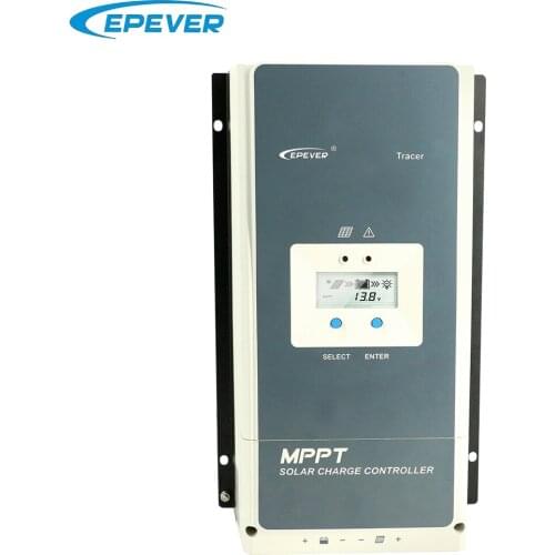 EPever MPPT 100A Solar Charge Controller 12/24/36/48VDC With Max PV Input 150V EMC FCC ROHS Certifications Tracer10415AN