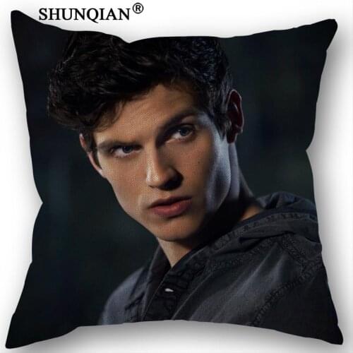 Linen Cotton Pillowcase Daniel Sharman Pillow Cover Home Textiles Decorative Pillowcase Customize Gift 45x45cm one side