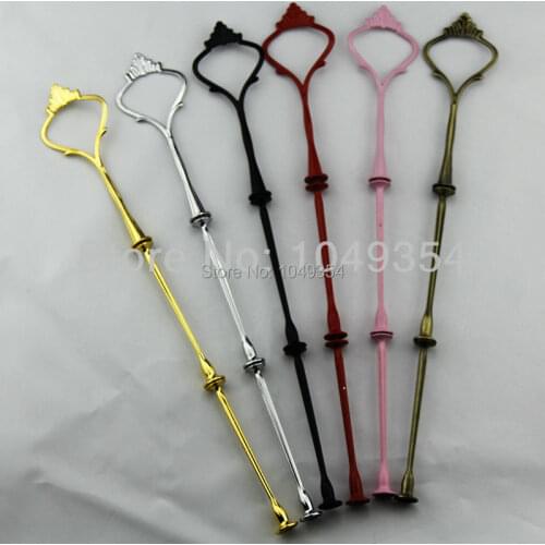 Smalll crown 3 Tier Cake Stand Handle Fitting Centre Rods Hardware Free Shipping (one piece) home decor fondant decorating tools