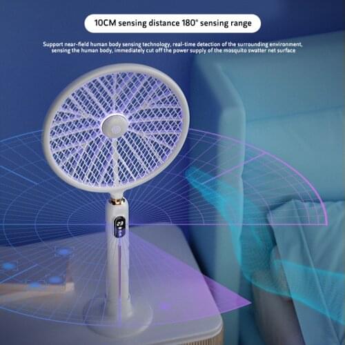 Bug Swatter Racket Portable Flies Mosquito Multi-StyZapper FixtureInsects Killer Home Hand Held Repellent Upgrade Electric Shock