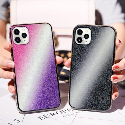 Luxury Colorful Phone Case for IPhone 11 Pro 11Pro X XS XR Max Glitter Cover Cases Funda Coque for Iphone 12 7 8 7Plus 8Plus 6S