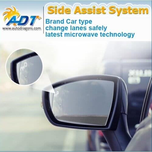 REAL-TIME Monitoring 24 GHZ radar Car BSW/ BSD system Best Blind Spot Detection System fit for TEANA J33 With Rear Mirror