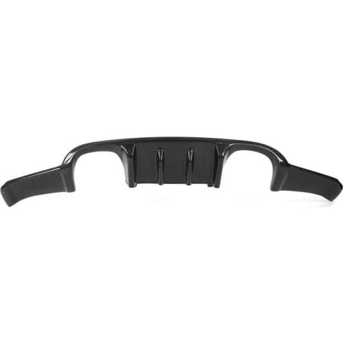 Rear Bumber Spoiler for HM Style Shark Fin Replacement for BMW E92 E93 M3 Quad Exhaust 2008-2013 Rear Bumper Diffuser New