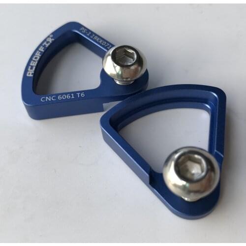 Ultralight Bicycle Stop for Brompton Folding Bicycle Accessories Piece Rack Pedal Easywheel