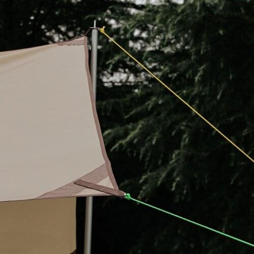 Reflective With Hooks Wind Rope Luminous Paracord Ropes Camping Tent Durable Freely Adjustable Outdoor Sports Camping