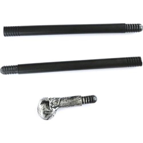 Funny Halloween Snake Skull Scepter Toy Carved Pharaoh Magical Wands Magic Props