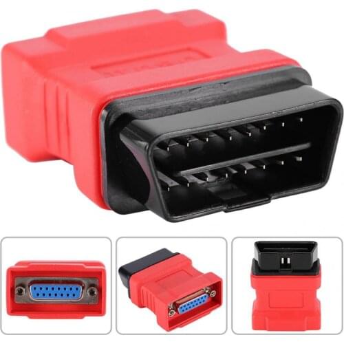 Automotive OBD II 16 Pin Adapter Connector for Autel Maxidas DS708 Scanner Adapter Auto Diagnostic Tools