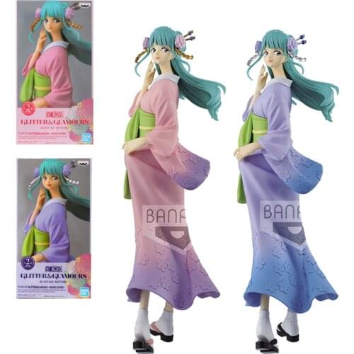 23Cm Bandai One Piece Kozuki Garage Kit Pvc Assembly Model Western Animiation Action Figure Kids Toys