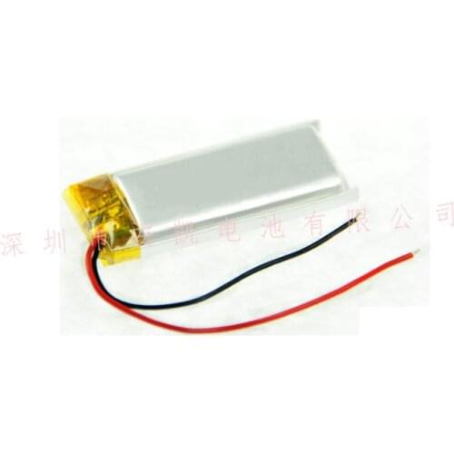 3.7 V 301535 031535P 130mAh polymer lithium battery with protection board , used for bluetooth MP3,MP4