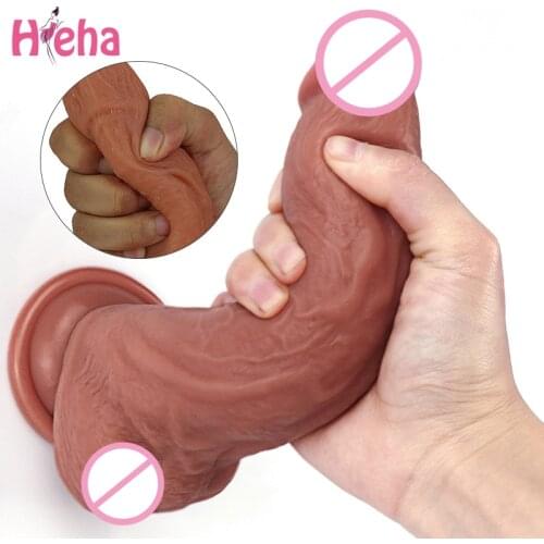 Big Dildo Strapon Dildos for Women Sex Toys Adult Toy Consolador Para Mujer No Vibrator Penis Realistic Dick Woman Erotic Sextoy