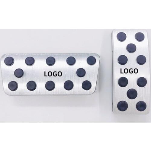 For Changan CS35 2012 2013 2014 2015 2016 2017 Car Accessories Aluminum alloy Styling Accelerator Gas Pedal Brake Pedals Covers