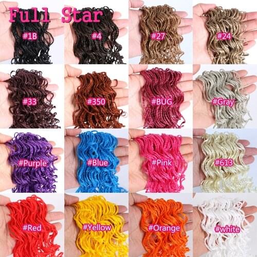 Full Star Artificial Braids