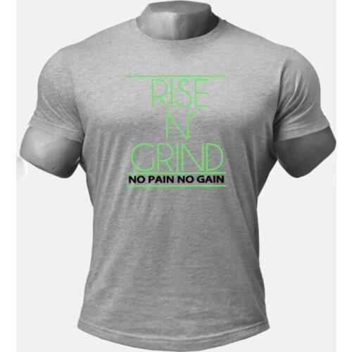 New Brand Short Sleeve T Shirt Men Summer Cotton Gym Clothing Bodybuilding and Fitness Tshirt Male Slim Fit Tees Shirt homme