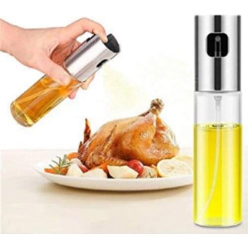 Leak Proof Sprayer Bottle Oil Spray Oiler Pot BBQ Barbecue Cooking Tool Can Pot Cookware ABS Olive Pump Kitchen Utensils Tool