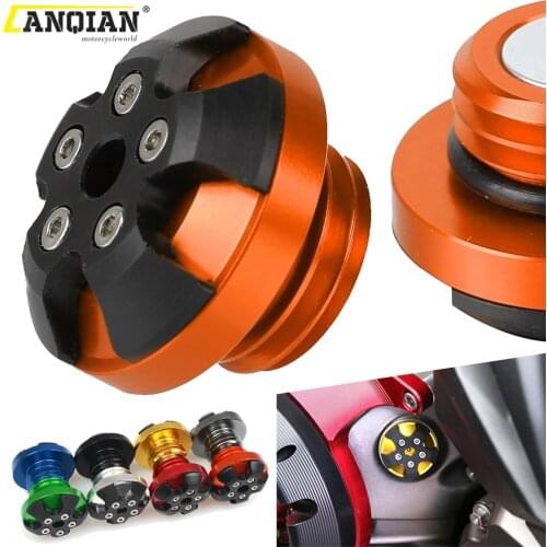 M20*2.5 Motorcycle Engine Oil Cap For TRIUMPH THRUXTON 1200 R RS TIGER 1050 1200 800 XR EXPLORER SPORT 1050 Filler Cover Screws