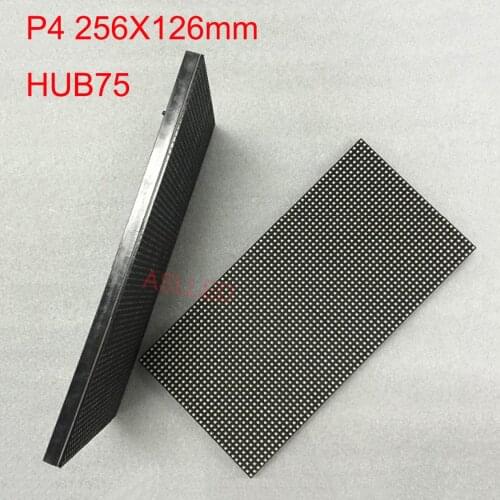 Indoor Advertising Display P4 Module RGB Full Color LED Display Panel Unit Board 256X128mm Size HUB75 Interface Free Shipping