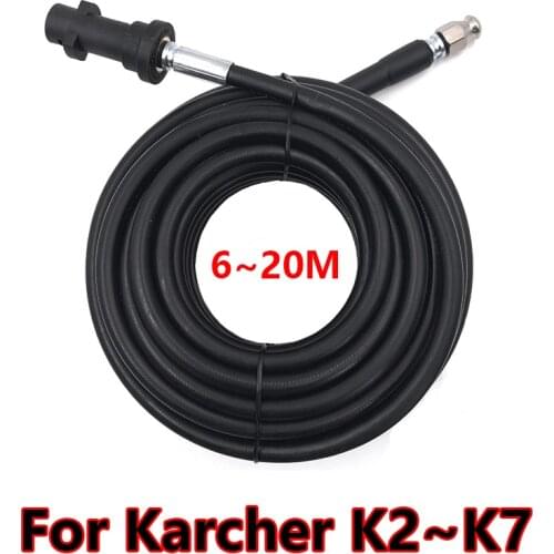 6m 10m 15m 20 meters Sewer Drain Water Cleaning Hose for Karcher K1 K2 K3 K4 K5 K6 K7 High Pressure Washer