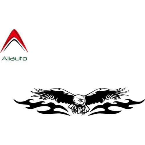 Aliauto Fashion American Eagle Full Wing Car Sticker Decoration Waterproof Reflective Sunscreen Decal Vinyl Graphical,18cm*4cm