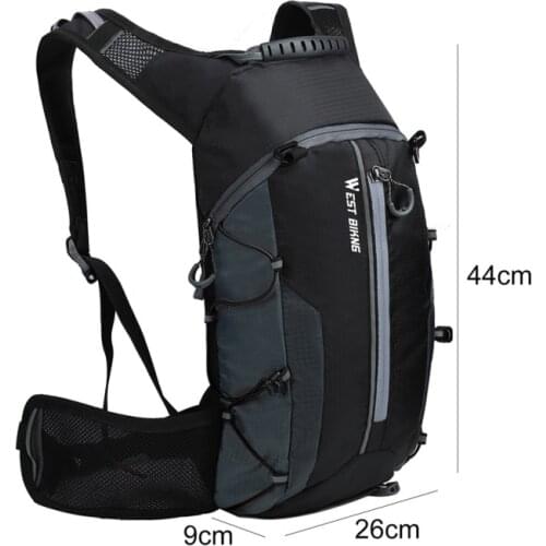 Bicycle Bag Rainproof Ultralight Portable Waterproof 10L Outdoor Hiking Climbing Pouch Bicycle Backpack