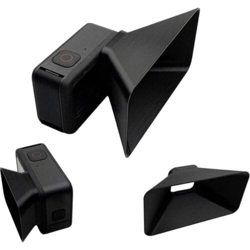 For Go pro Hero 9 Protective Cover Sunshade Cap Camera Lens Sun Hood For Go Pro Hero 9 Black Action Camera Accessories