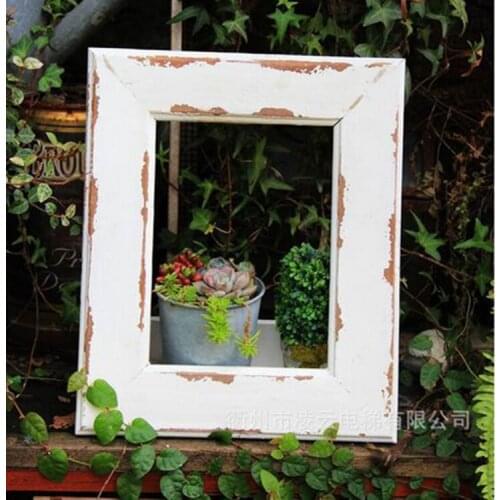 15 years of the new French country style frame retro creative personality flower pots Home Desktop Decoration