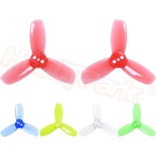 16pcs 1940 3-Blade Propeller 1.9 Inch Tri Blades Prop For RC Quadcopter 0804 0806 1103 1104 1105 6200-10000KV Brushless Motor
