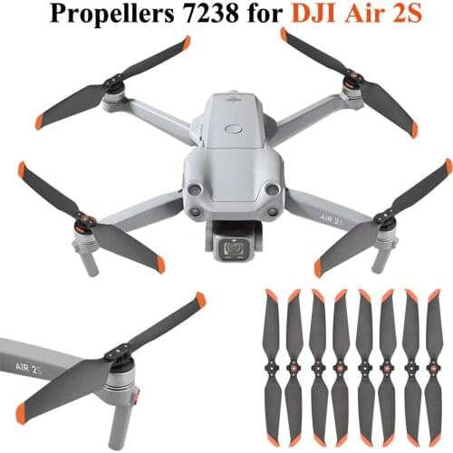 7238 Propellers for DJI Air 2S Quick Release Props Paddle Blade Low-Noise Wing Fan Spare Part Brand New In Stock Accessories