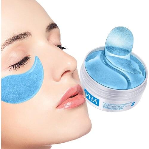 80g/30 Pair Hyaluronic Acid Eye Mask Mild Brightening Remove Eye Bags Anti Wrinkle Lifting Firming Promotes Collagen Production