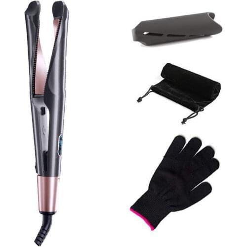 Automatic Rotating Curling Wave Electric Heating Hairdressing Temperature Control Splint Spiral Twisting Curling Iron