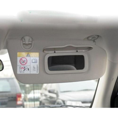 For JEEP Compass Patriot Car Sun Visor with Vanity Mirror Light Barrier