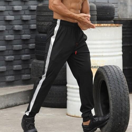 Mens Jogging Pants Running Sport Gym Pants Fitness Trousers Men Joggers Gym Sweatpants Bodybuilding Bottoms Men Sport Pants