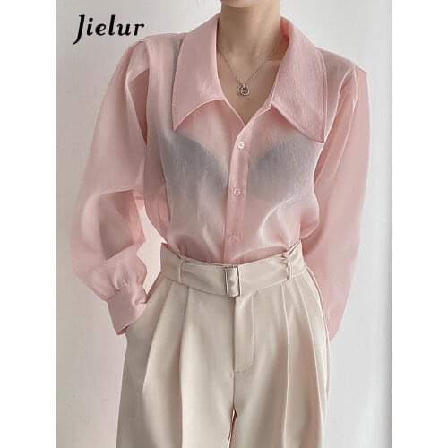Прозрачные блузки Jielur China At AliExpress