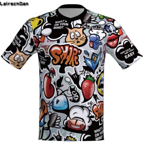 LairschDan camiseta mtb enduro bicycle shirt downhill wear maillot vtt homme mountain bike jersey short sleeve cyclist jersey