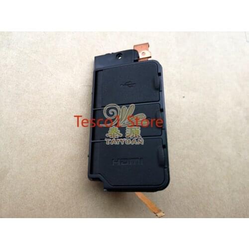 Original For Nikon D500 USB HDMI Microphone Headphone Cover Assembly Jack PCB Repair Part