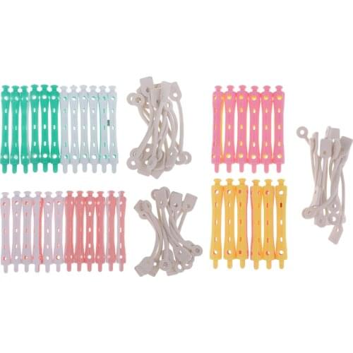36x Perm Rod Hairstyling Hairdressing Hair Curling Clip Salon Beauty Tools