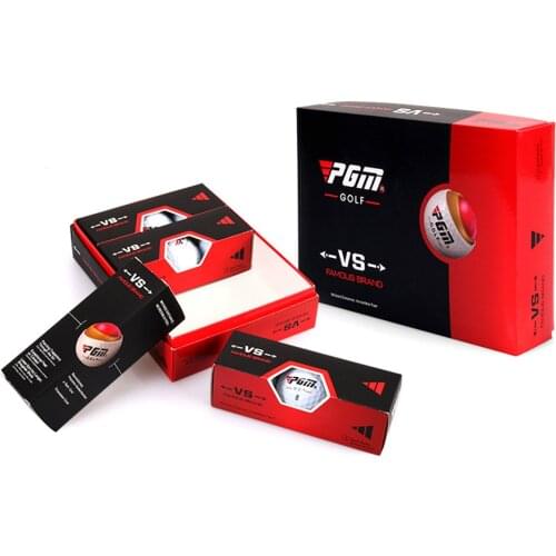 PGM Original 12Pcs Set 3Pcs Dedicated Ball for Next Game Durable Standard Golf Three-layer Match Ball Gift Box Package Golf Set