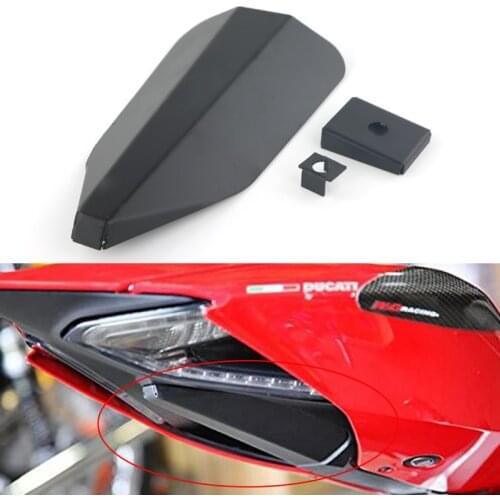 Fit For Ducati 899 959 1199 1299 R Panigale 2012-2018 Frames License Plate Frame Holder Bracket Fender Cover Block Off Plate