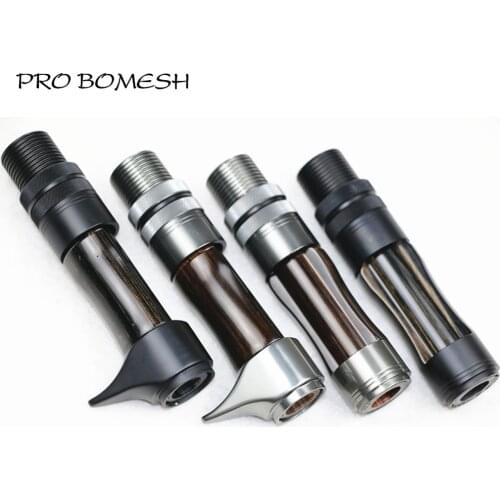 Pro Bomesh 1pcs 37g 45g Wood Reel Seat Spinning Reel Seat Casting Reel Seat DIY Rod Building Accessory
