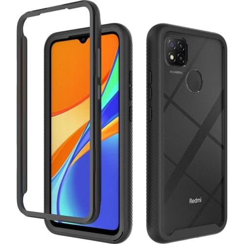 Full Protection Hard Acrylic Business Case for Xiaomi Redmi 9C 9A 9 Note 9S 8 Pro Mi 10T 5G Poco X3 NFC Drop Protection Cover