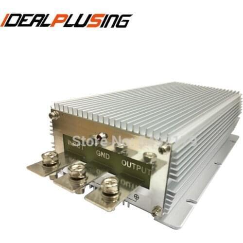 Waterproof 30v 32v 33v 35v 36v 40v 42v 45v 50v 56v 60v 48v to 24v dc 50a 60a 1200w 1440w step down buck power supply converter