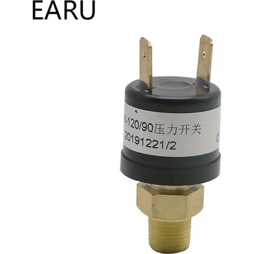Air Compressor Pressure Control Switch Valve Heavy Duty 90-120 PSI Pressure Controller Sensor Transmitter Transducer Auto Car