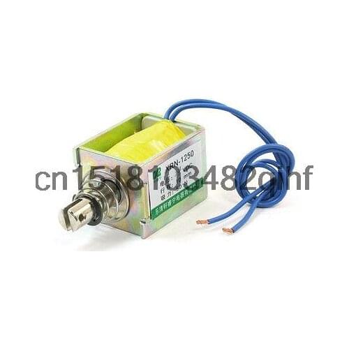 XRN-1250 DC24V Pull Type 10mm 50N Open Frame Solenoid Electromagnet