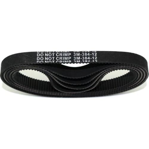 Replacement 384mm Drive Belt 384-3M-12 for E-scooter Electric Scooter