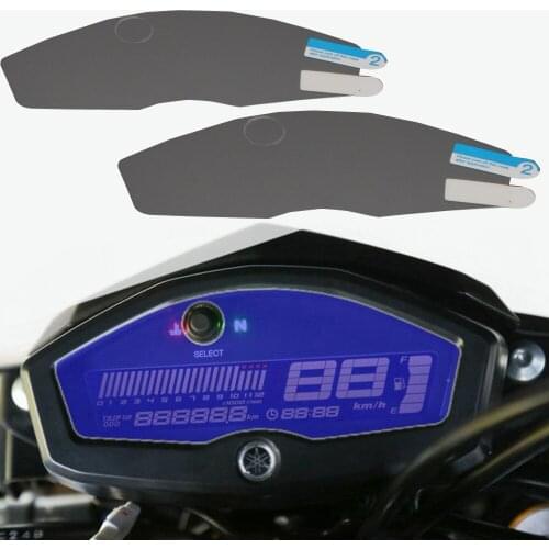 Scratch Protection Film Speed Instrument Dashboard Screen Shield For Yamaha M-SLAZ150 M SLAZ 150 MSLAZ 150 MT-15 MT15 MT 15 2016