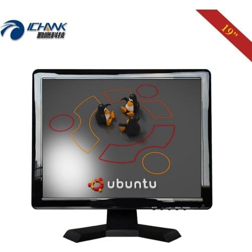 ZB190JC-591L/19" inch 1280x1024 USB HDMI Support Linux Ubuntu Raspbian Debian OS Resistive Touch LCD Screen PC Monitor Display