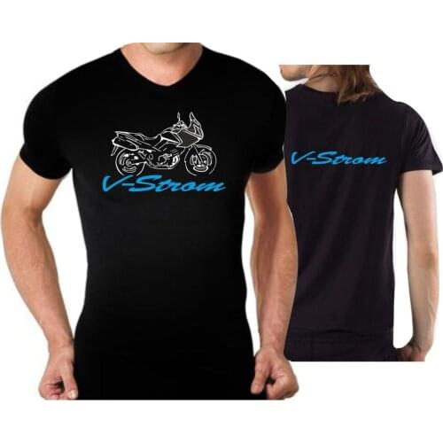 T-Shirt For Suz Motorcycles Vstrom T Shirt V Strom Tee Shirt V-Strom new 2019 Fashion Hot Summer Style Casual Tops
