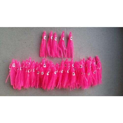 100pcs soft lure,octopus,fishing skirt.fishing lure5cm
